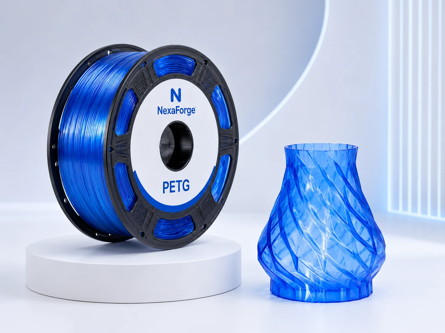 High-Transparency PETG clear and transparent color filament