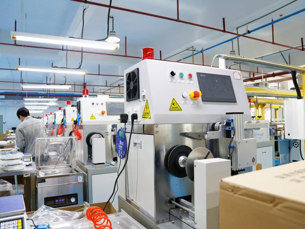 NexaForge filament production and winding inspection